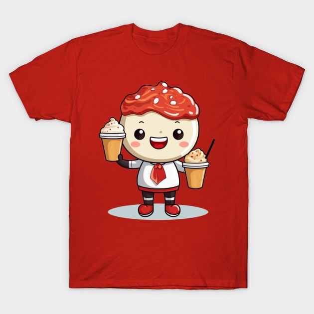 Donut kawaii  junk food T-Shirt cute  funny T-Shirt by nonagobich